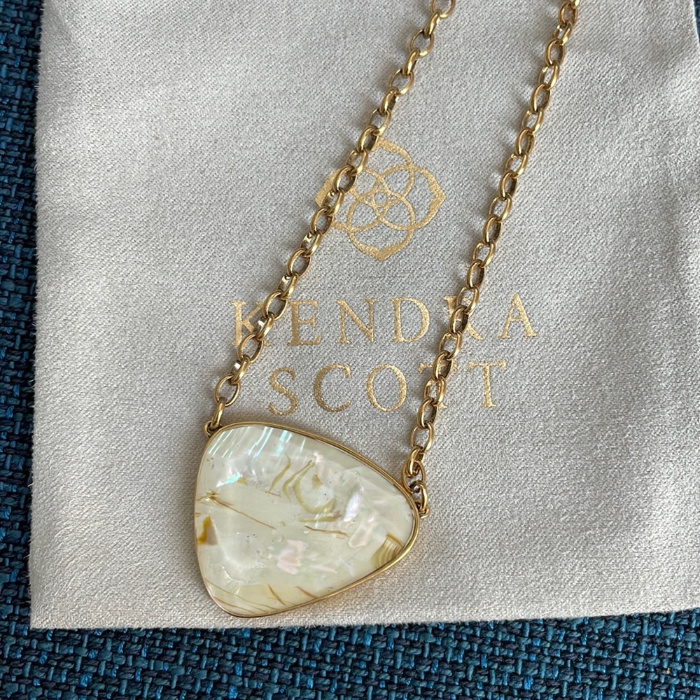 Kendra Scott Abalone Necklace